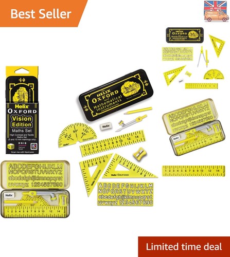 Large print vision maths set - print,