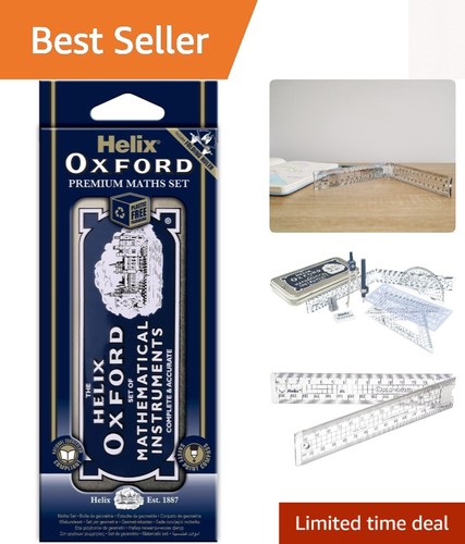 Piece maths set by oxford - 11-piece,