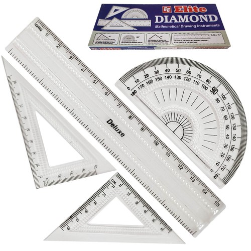 Elite geometry maths set - geometry,