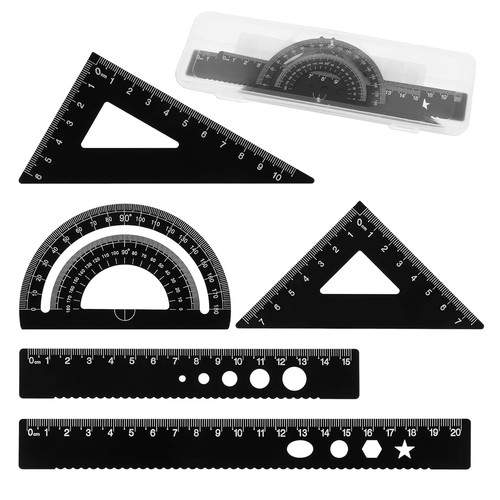 5pcs metal geometry - geometry, set,