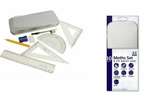 Compact maths geometry set - geometry,
