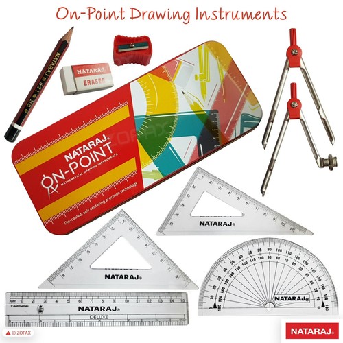 Compact maths geometry tin set - compact,