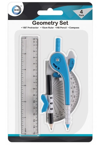 4pc maths geometry set - 4pc,