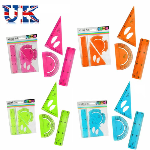 Math set bright - colours, neon