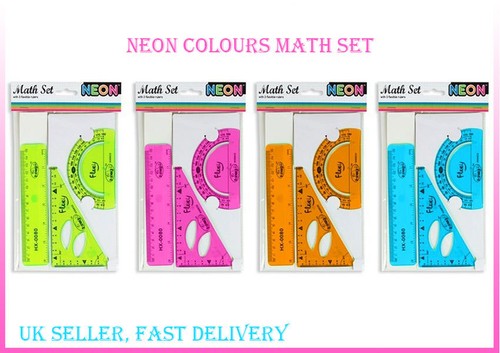 Neon maths set math - neon,